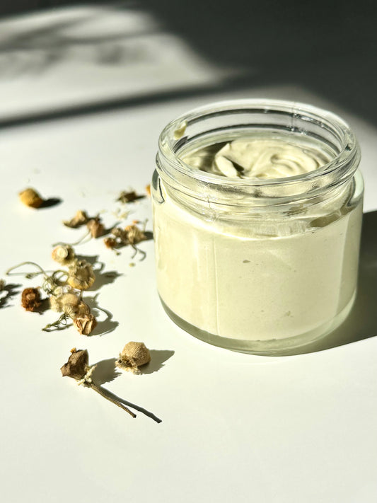 Chamomile + Blue Tansy Whipped Tallow Balm 2 oz - Ginger Lily Tallow
